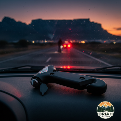 Car emergency safety hammer on dashboard - Oriah Outdoor