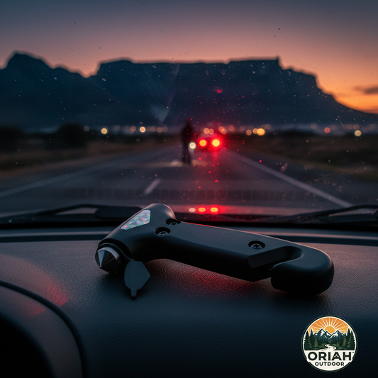 Car emergency safety hammer on dashboard - Oriah Outdoor